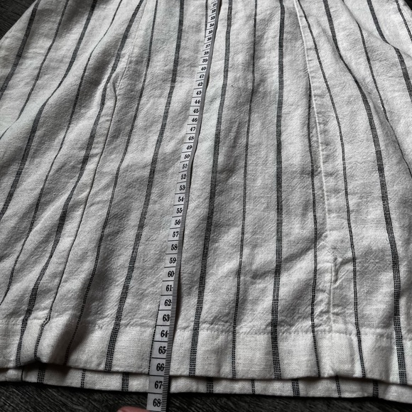 Linen Summer Dress. Worn Twice. Has Stripes. - Picture 6 of 8